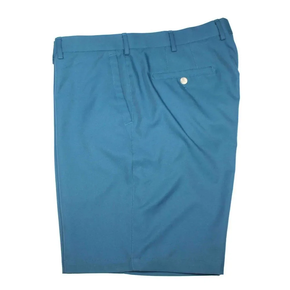 Peter Millar Crown Sport Teal Performance‎ Golf Shorts MS18EB84 Mens Size 38